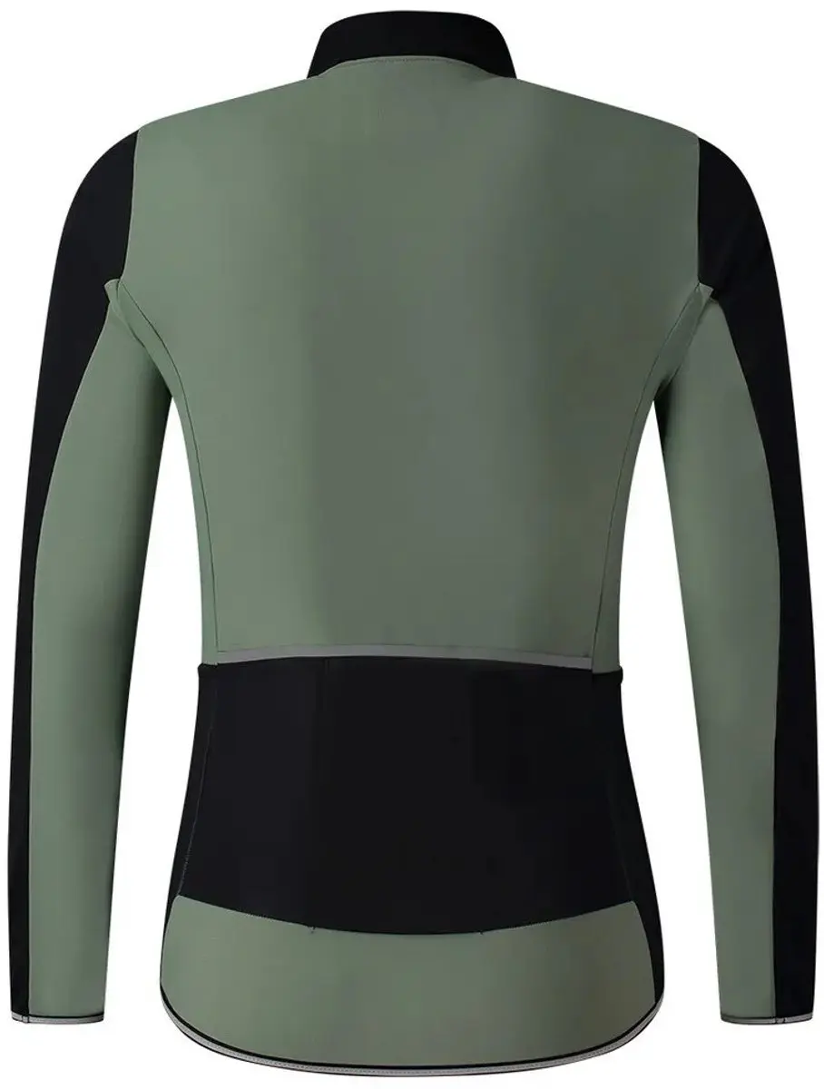 Shimano Evolve Wind Insulated LS Jersey - XL - Groen