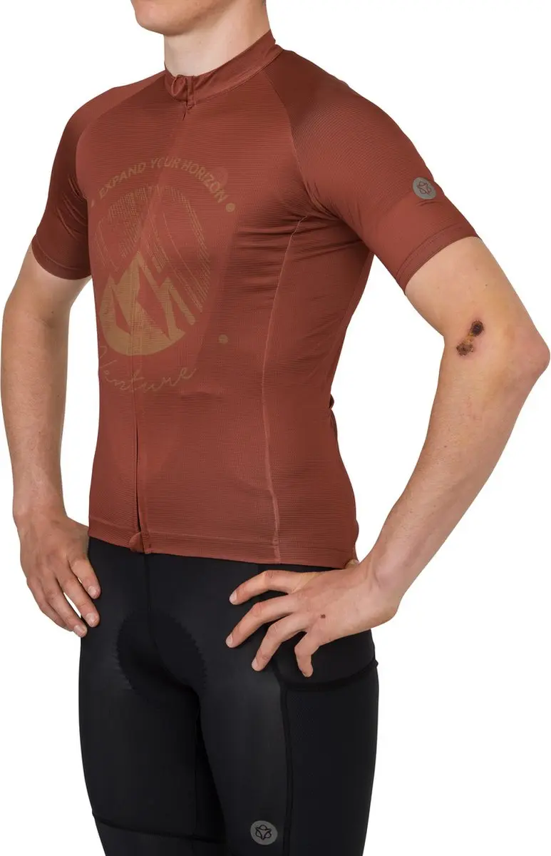 AGU Venture Gravel Fietsshirt - Rood S