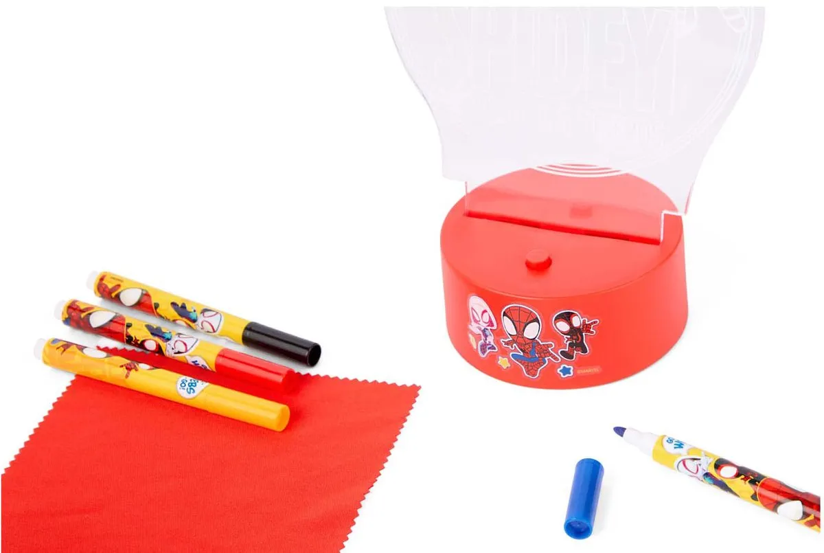 Disney Spidey Maak Je Eigen Nachtlampje - Multicolor