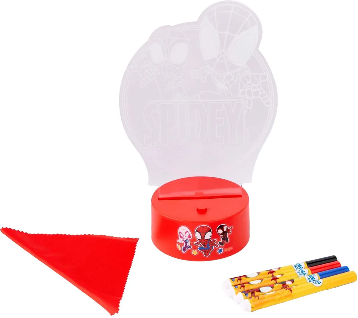 Disney Spidey Maak Je Eigen Nachtlampje - Multicolor
