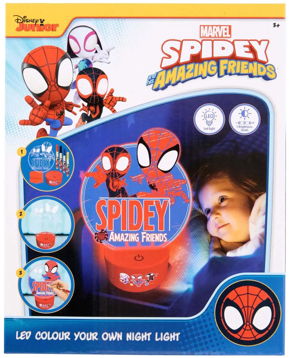Disney Spidey Maak Je Eigen Nachtlampje