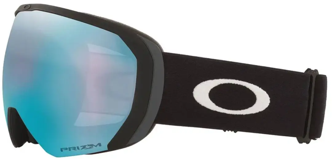 Oakley Skibril - Zwart met Blauwe Lens
