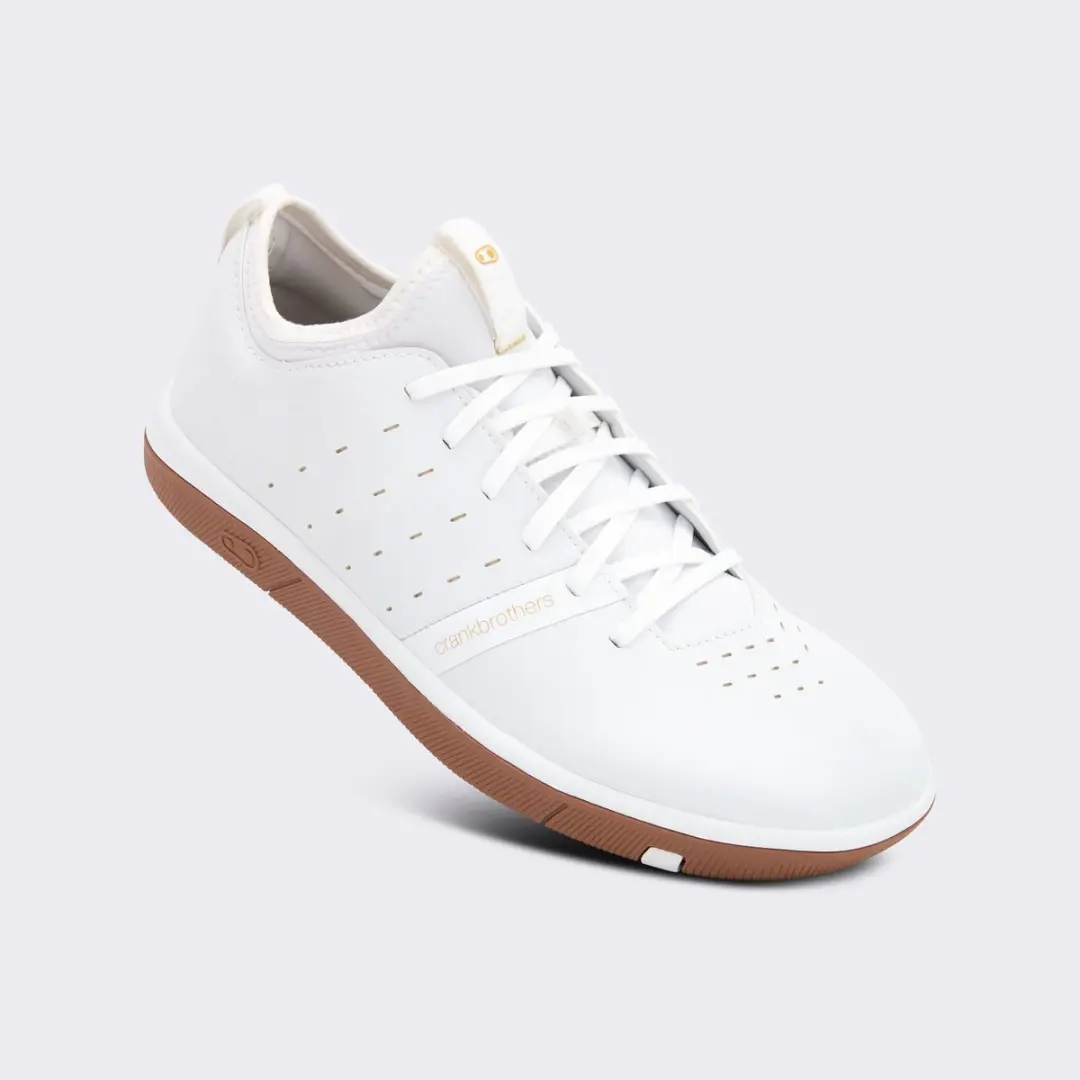 MTB fietsschoenenStamp Street Fabio Lace, wit/goud