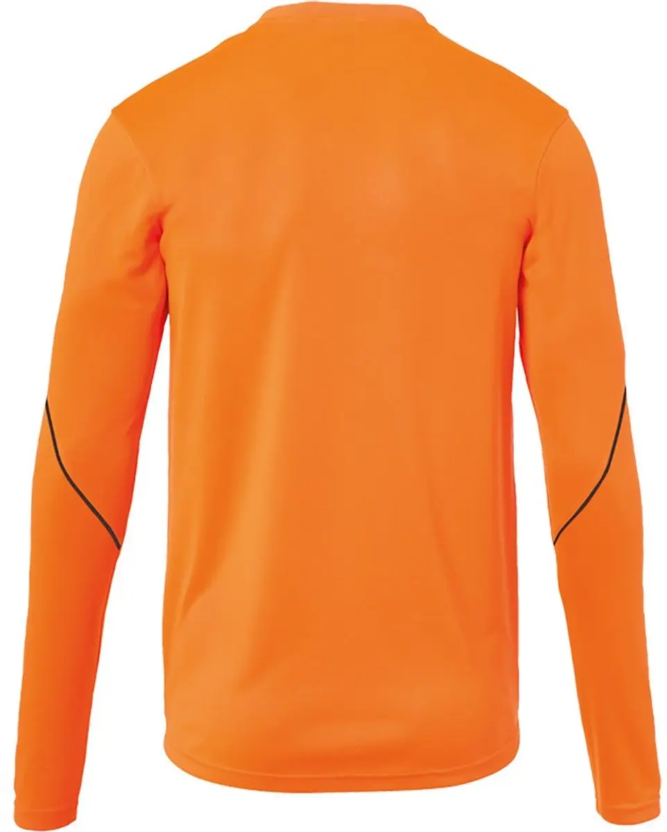 Uhlsport Stream 22 Voetbalshirt Lange Mouw - Fluoro Oranje/Zwart S