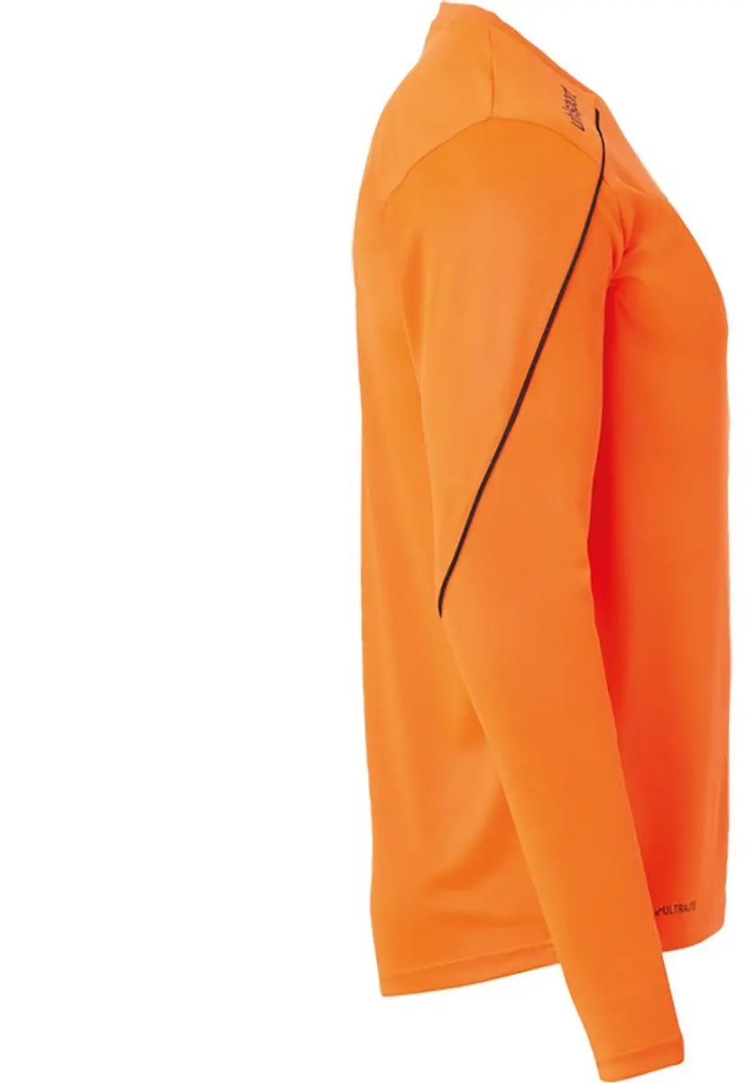 Uhlsport Stream 22 Voetbalshirt Lange Mouw - Fluoro Oranje/Zwart S