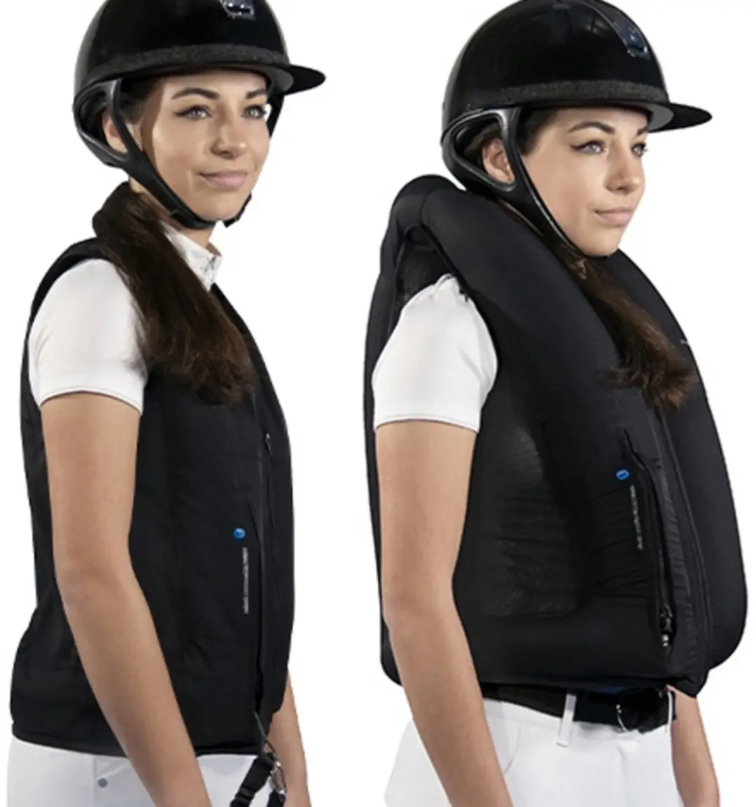 Helite Zip'In 2 Airbag Vest XS - Zwart