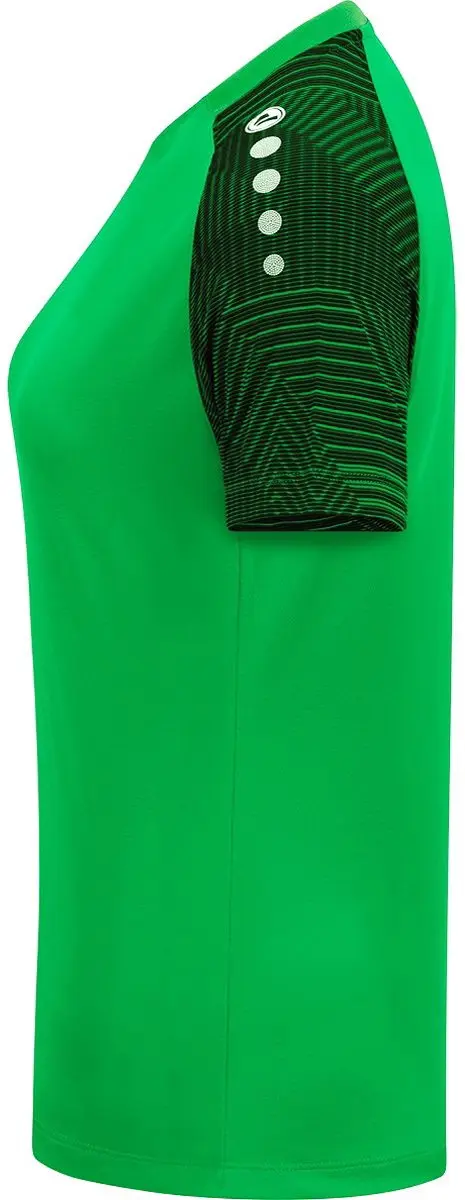 Jako Performance T-Shirt Dames 4166 - Zwart/Zachtgroen
