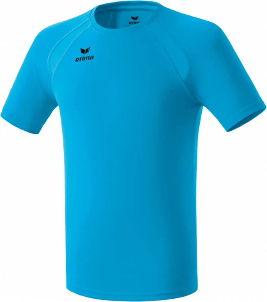Erima Performance T-Shirt Heren M - Lichtblauw