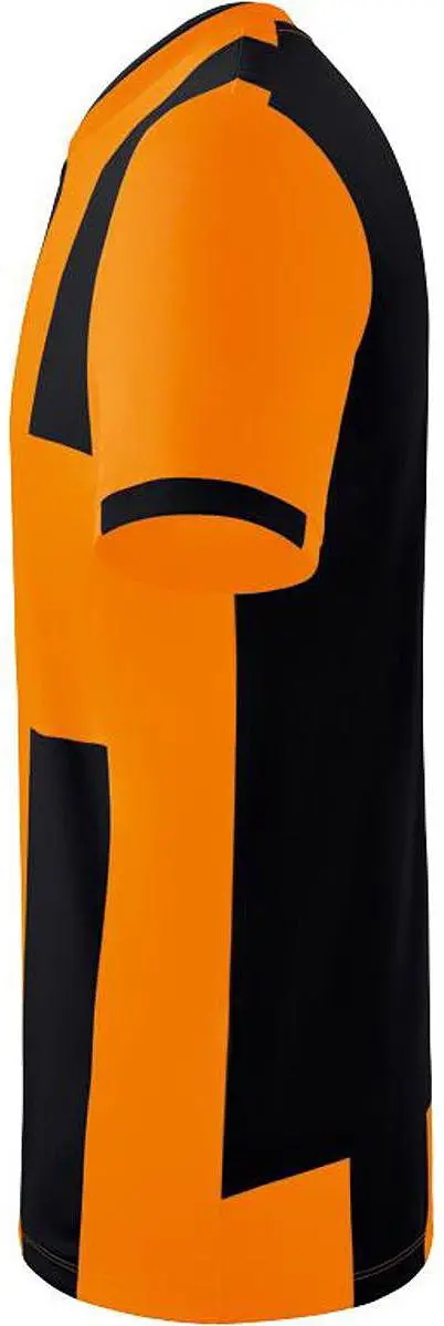 Erima Siena 3.0 Shirt Korte Mouw Heren - M - Oranje/Zwart