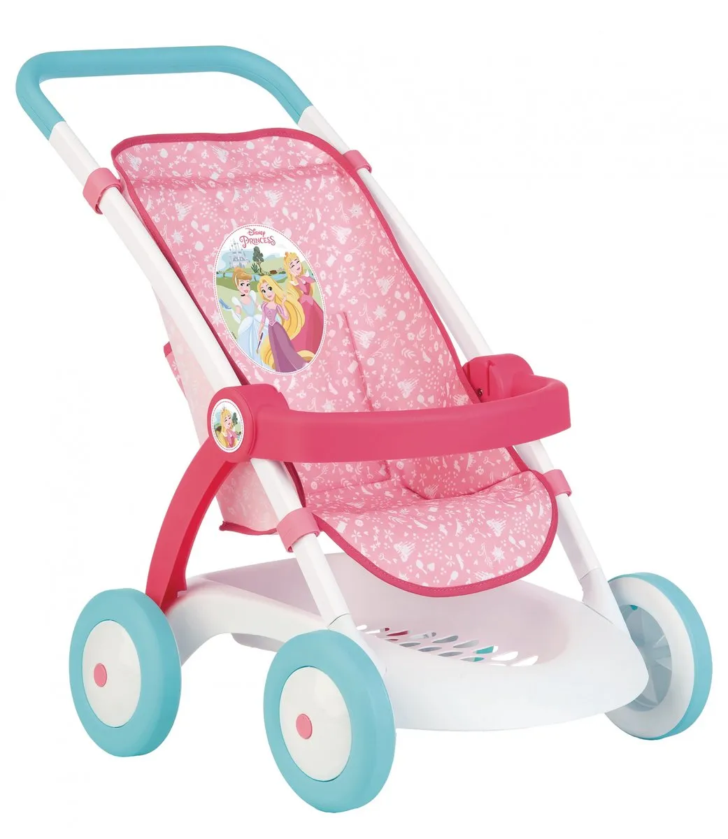 Smoby Disney Princess Poppenwagen Multicolore
