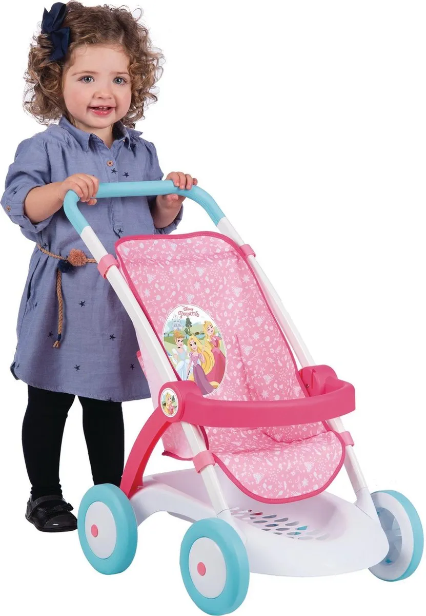 Smoby Disney Princess Poppenwagen Multicolore