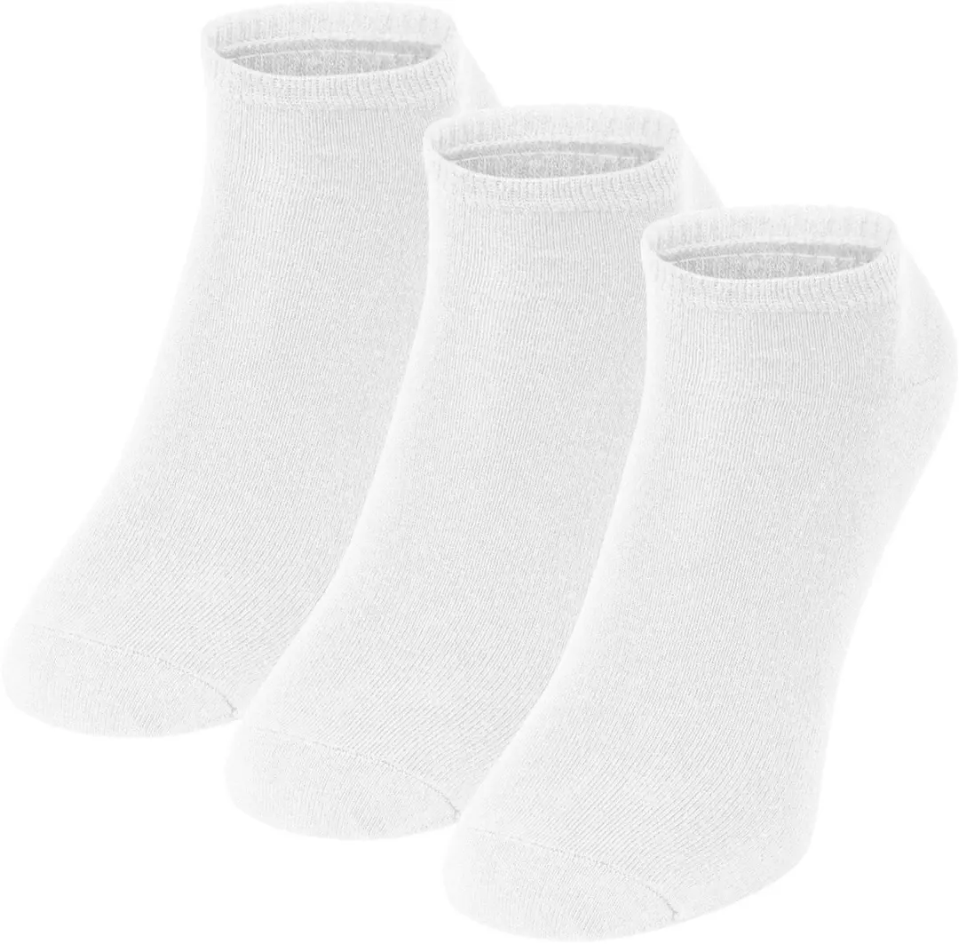 JAKO Footies Short 3-Pack - 3 Stuks - Wit