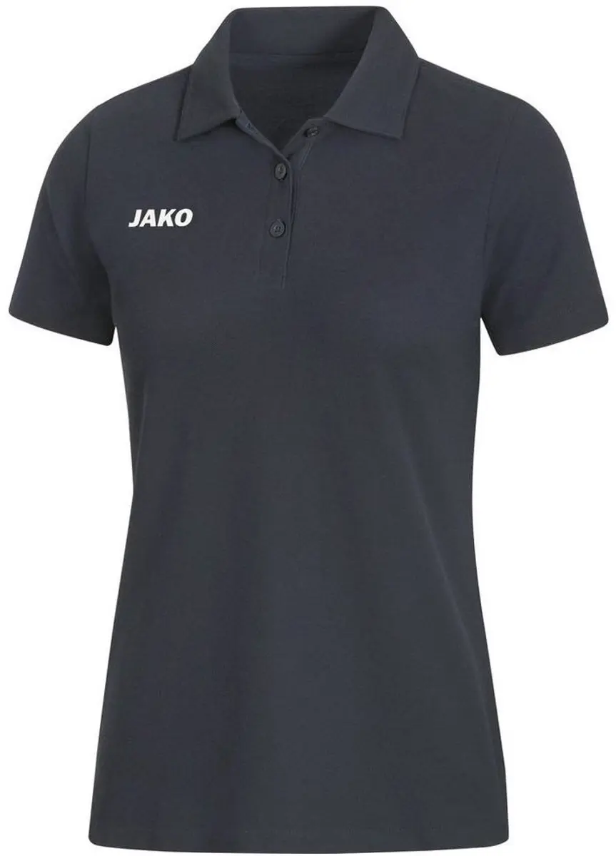 JAKO Base Polo Dames 40 - Antraciet