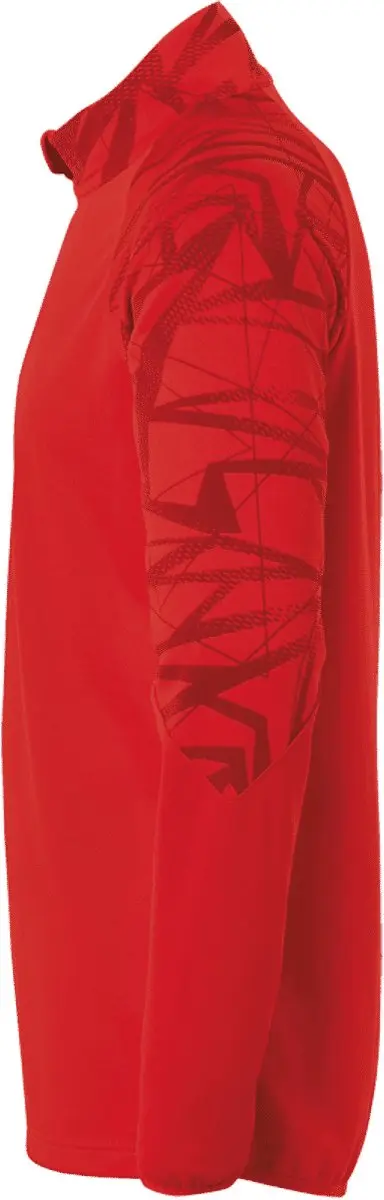 Uhlsport Goal 25 Ziptop Heren - Rood/Wit S