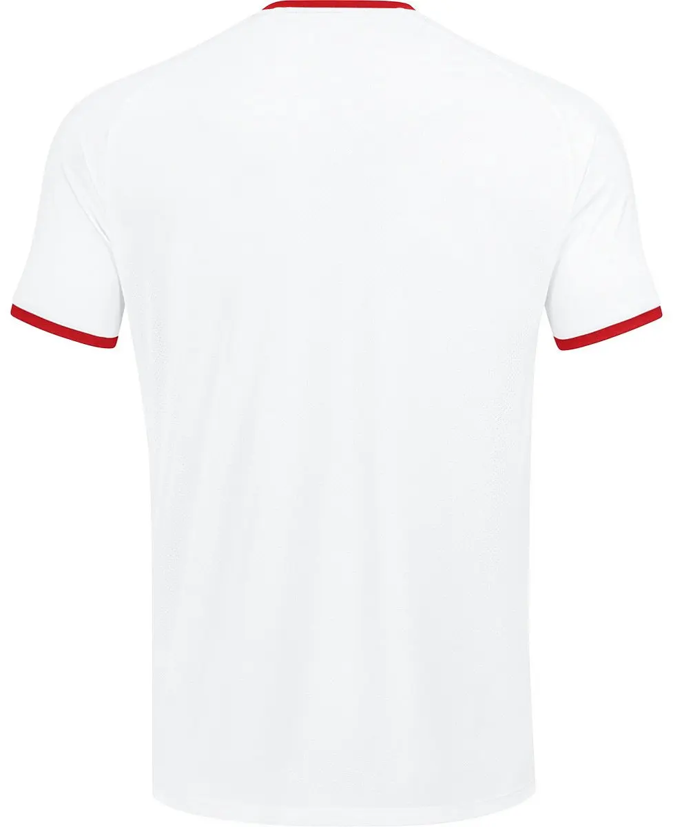JAKO Inter Shirt Korte Mouw Heren - Sportrood/Wit L