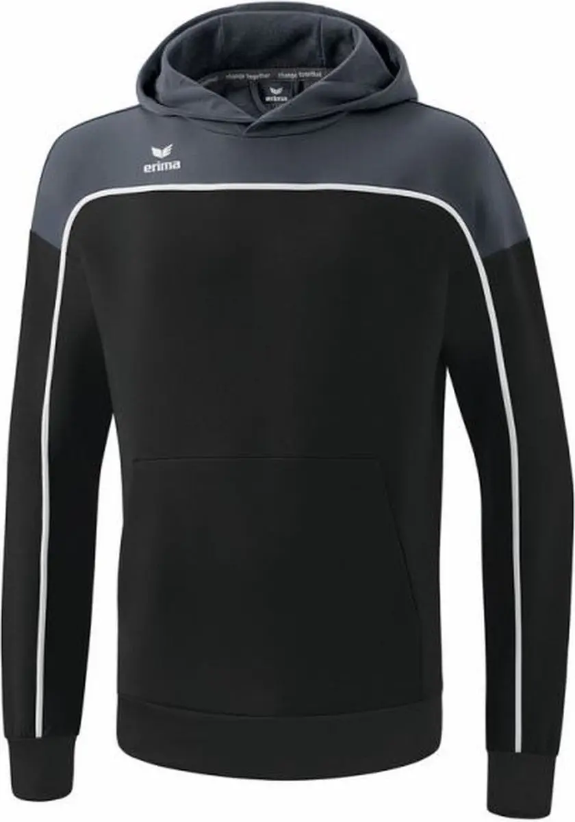 Erima Change Sweatshirt Dames - Wit/Slate Grey/Zwart 38