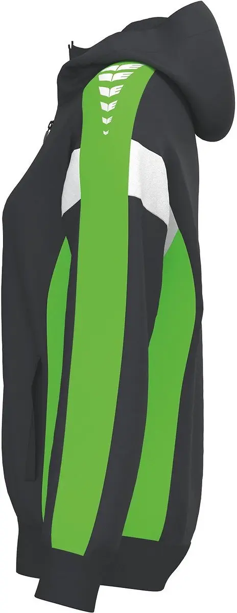 Erima Celebrate 125 Trainingsjack Dames - Zwart/Green Gecko