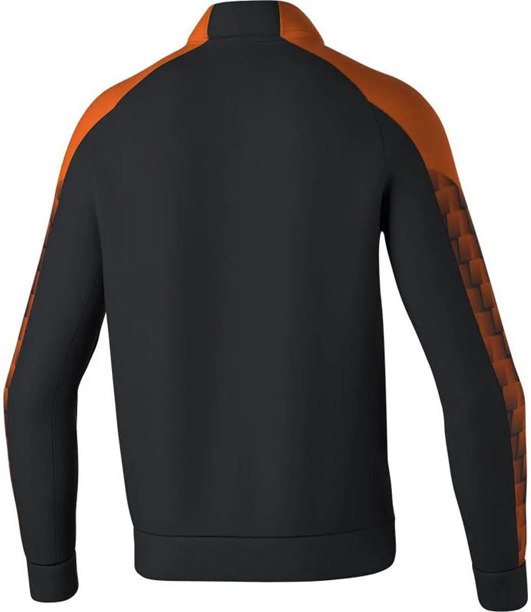 Erima Evo Star Trainingsjack Heren - Zwart/ Oranje XXXL