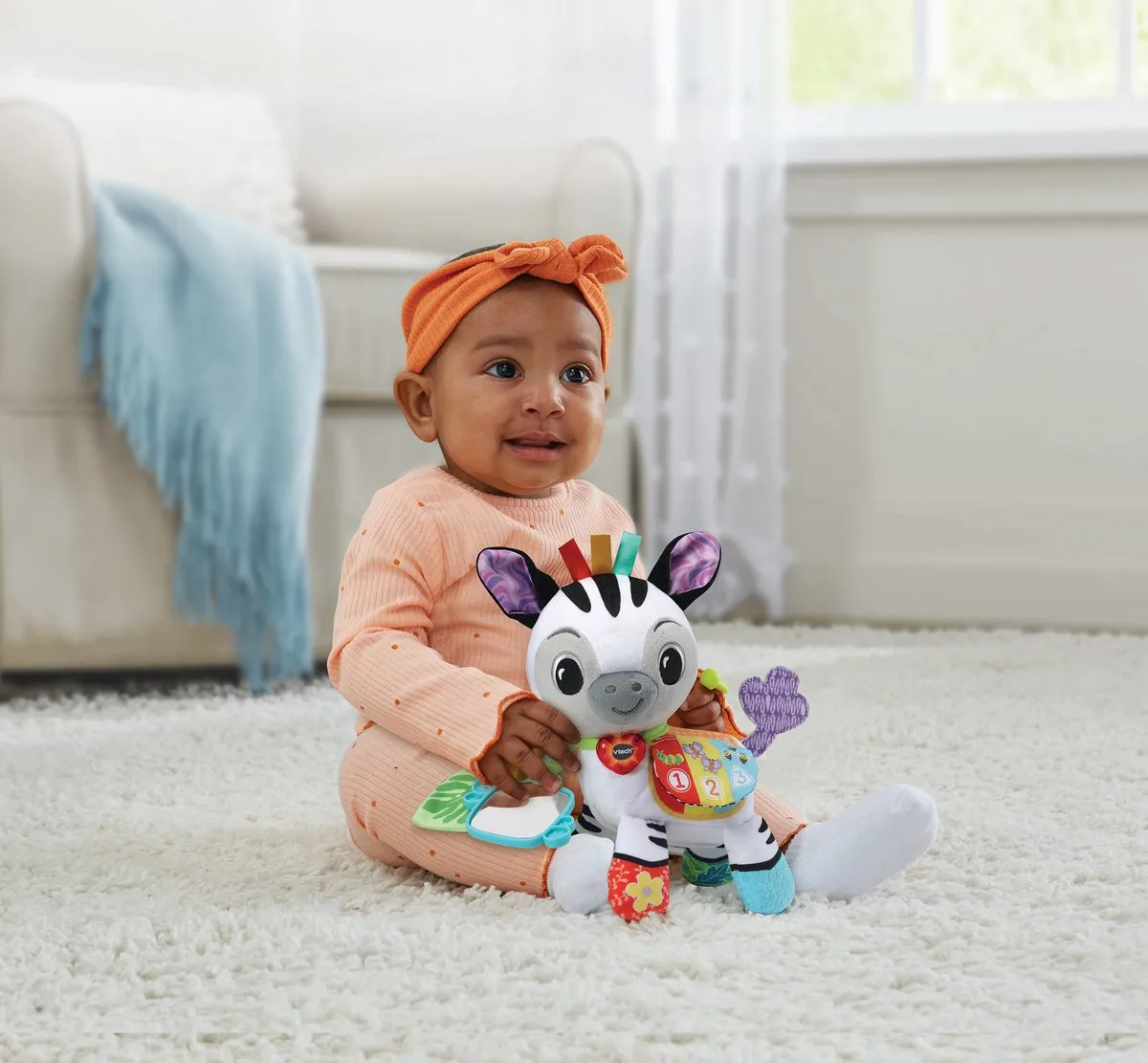 VTech Zebra Knuffel Educatief Speelgoed - Multicolor