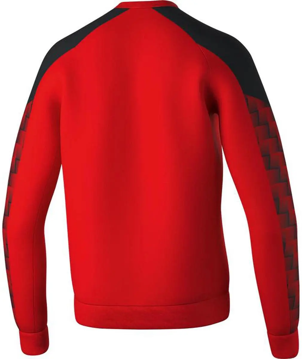 Erima Evo Star Sweatshirt Kinderen 140 - Rood/Zwart