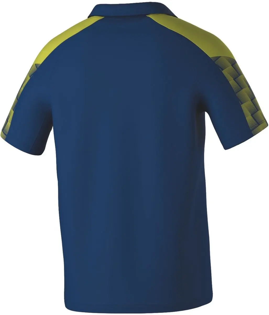 Erima Evo Star Polo Heren - Marine Geel S
