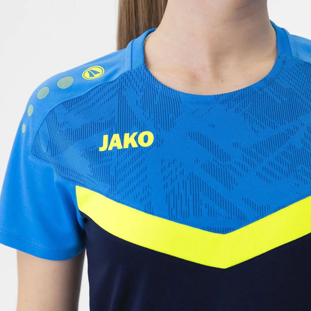Jako Iconic T-Shirt Dames 34 - Marine