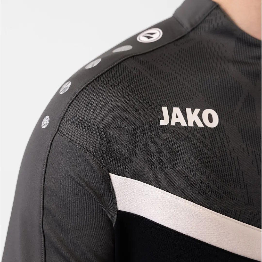 JAKO Iconic Ziptop Heren - M - Zwart - afbeelding 6 van 6