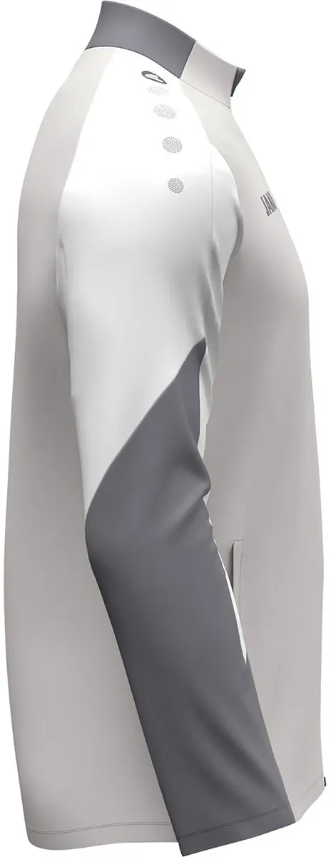 JAKO Dynamic Polyestervest Heren 4XL - Lichtgrijs/Wit/Grijs