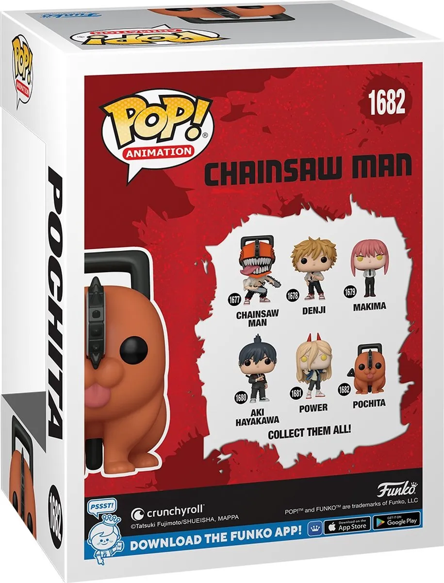 Funko Pop! Chainsaw Man Pochita - 0889698803229