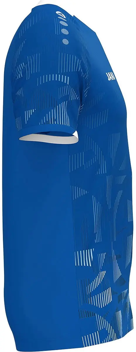 JAKO Sonic Shirt Korte Mouw Heren XXL - Royal/Zwart/Wit