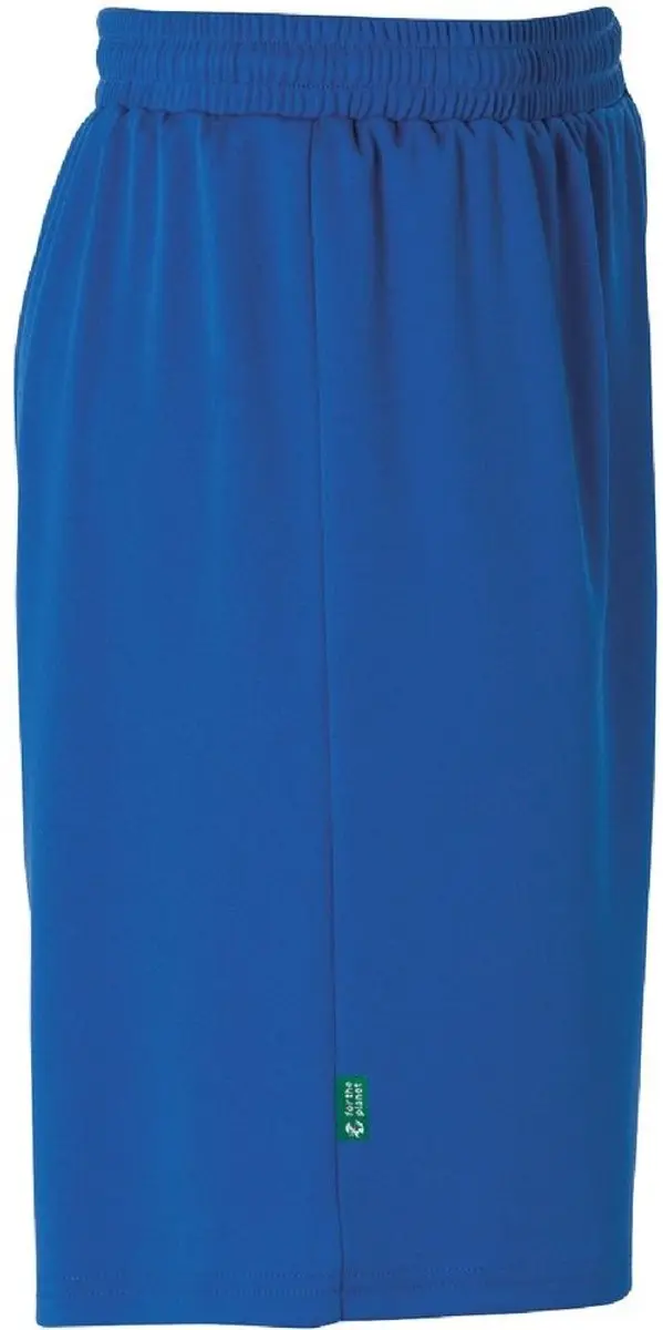 Uhlsport Sportshort Center Basic Shorts L - Azurblauw/Limoengeel