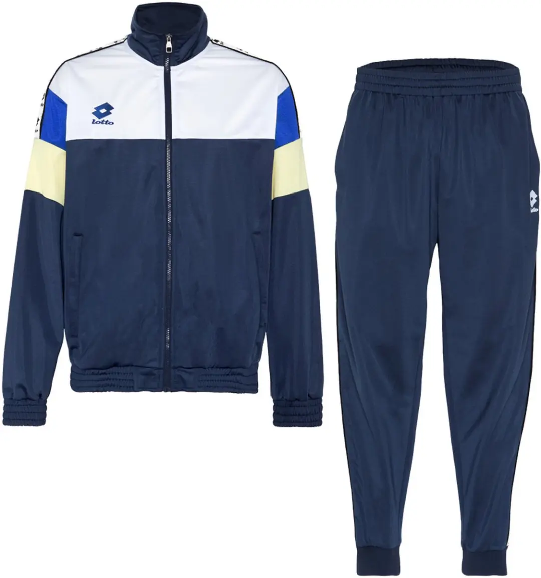 Lotto heren trainingspak 1325019 Sportpak Loose Fit Blauw