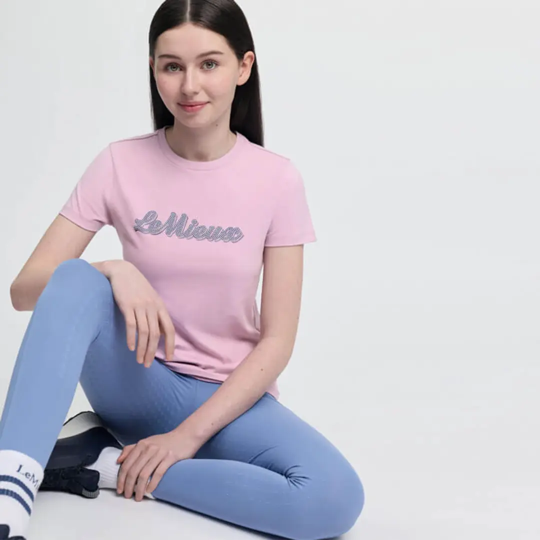 Lemieux Young Rider Arianna Shirt - Lichtroze 158-164