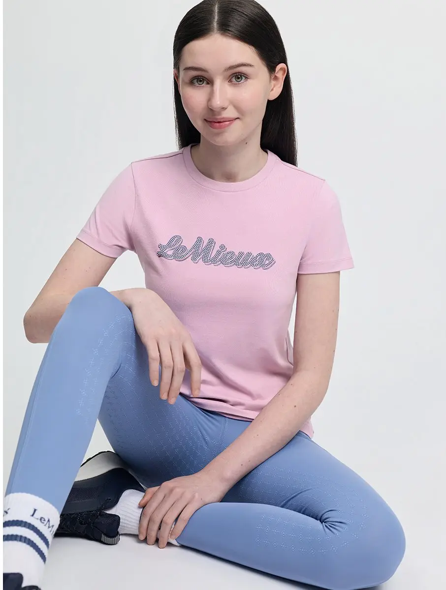 Lemieux Young Rider Arianna Shirt - Lichtroze 158-164