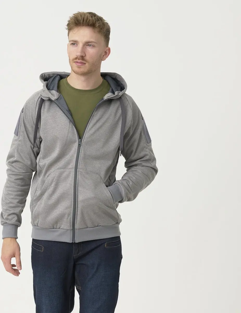 Helikon-Tex Urban Tactical Hoodie FullZip - Zwart - afbeelding 6 van 6