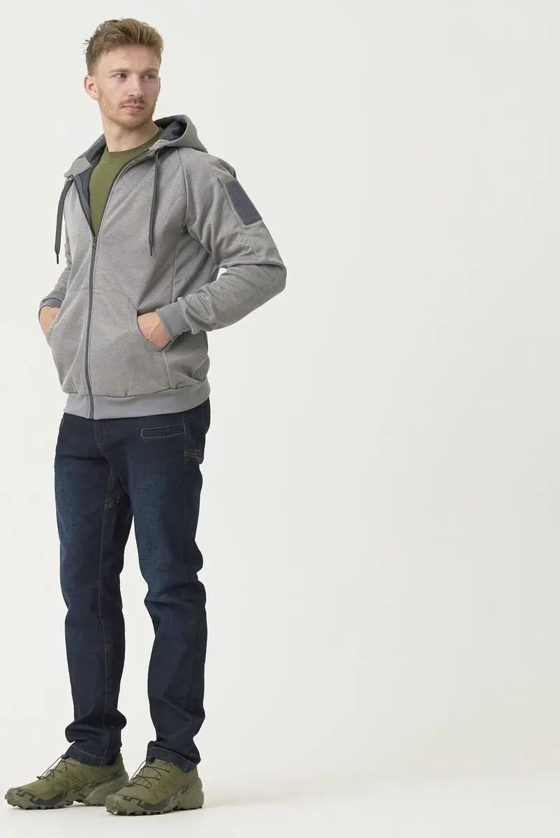 Helikon-Tex Urban Tactical Hoodie FullZip - Zwart - afbeelding 3 van 6