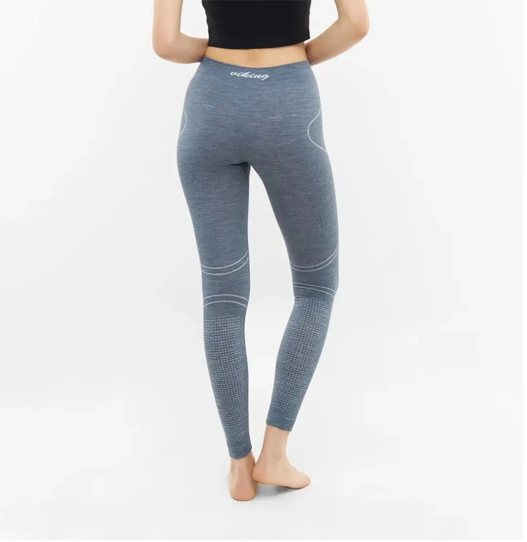 Viking Lana Pro Merino Basislaagbroek L - Grijs