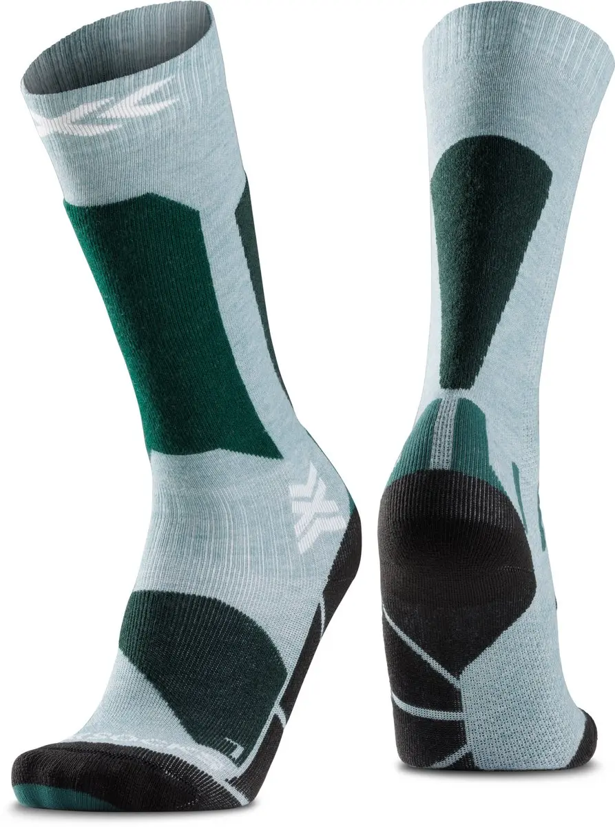 X-Bionic X-Socks Ski Discover Jr Skisokken 31-34 - Sage Green