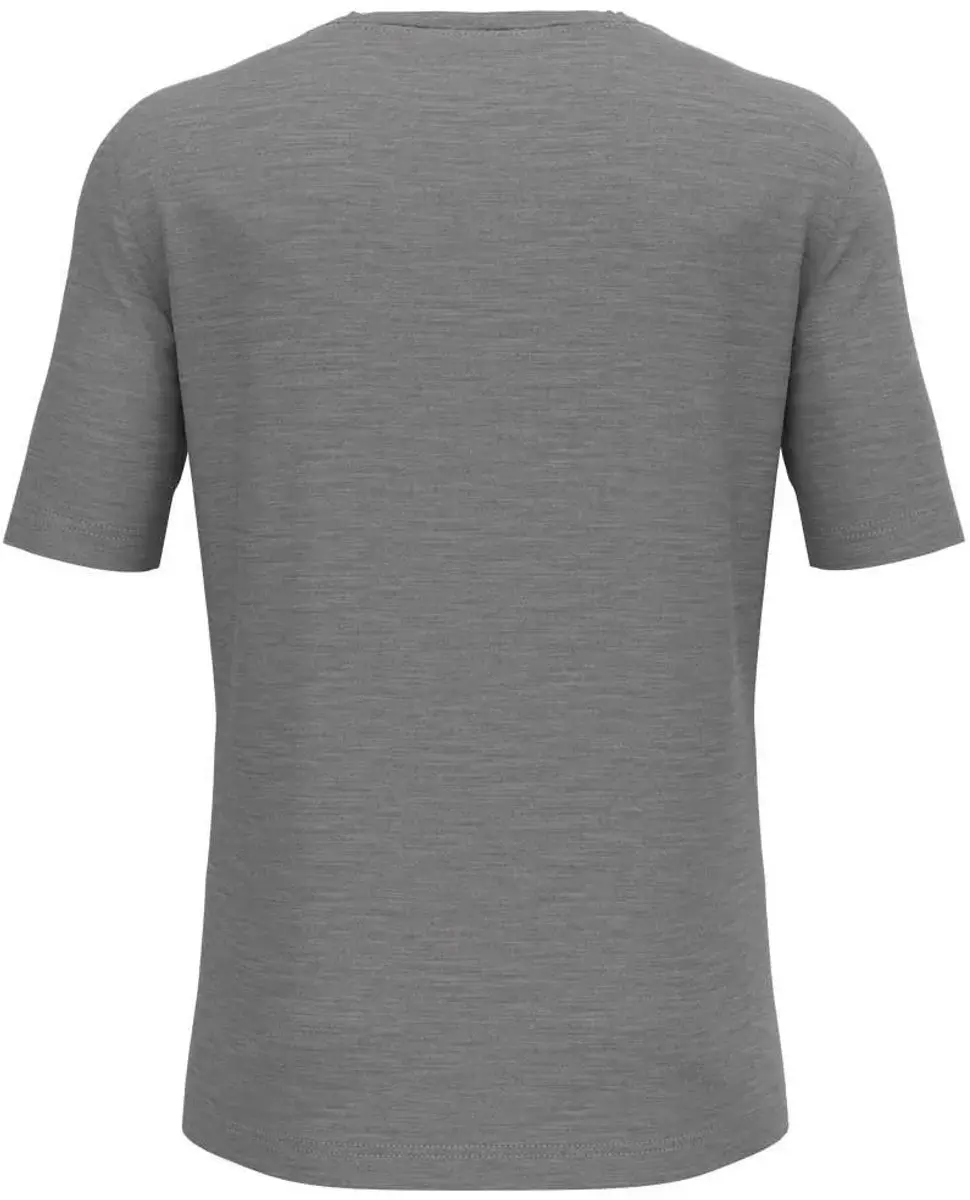 Odlo Merino 200 Korte Mouwen Basislaag - Grijs - 2XL - afbeelding 2 van 2