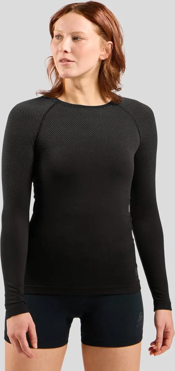 ODLO Performance Light Thermoshirt Dames - L - Zwart - afbeelding 6 van 6