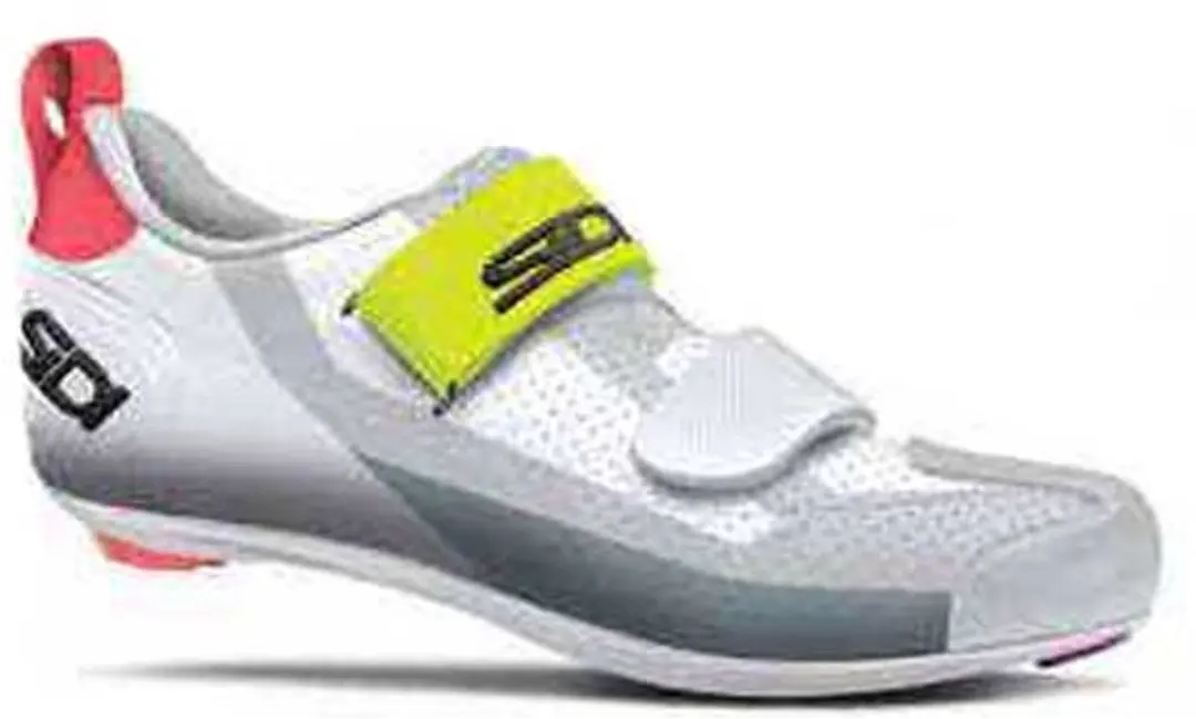 Sidi T-5 Air Winterfietsschoenen 44 - Grijs/Wit/Geel