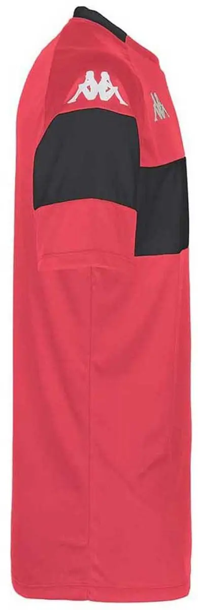 Kappa Dareto T-shirt - 3XL - Rood/Zwart