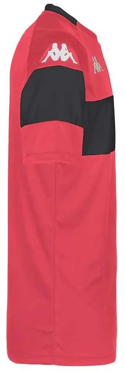 Kappa Dareto T-shirt - 3XL - Rood/Zwart