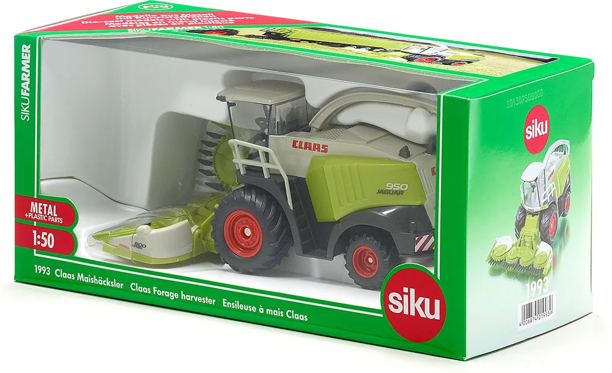 SIKU 1993 Claas Maïshakselaar 1:50 - Groen - afbeelding 6 van 6