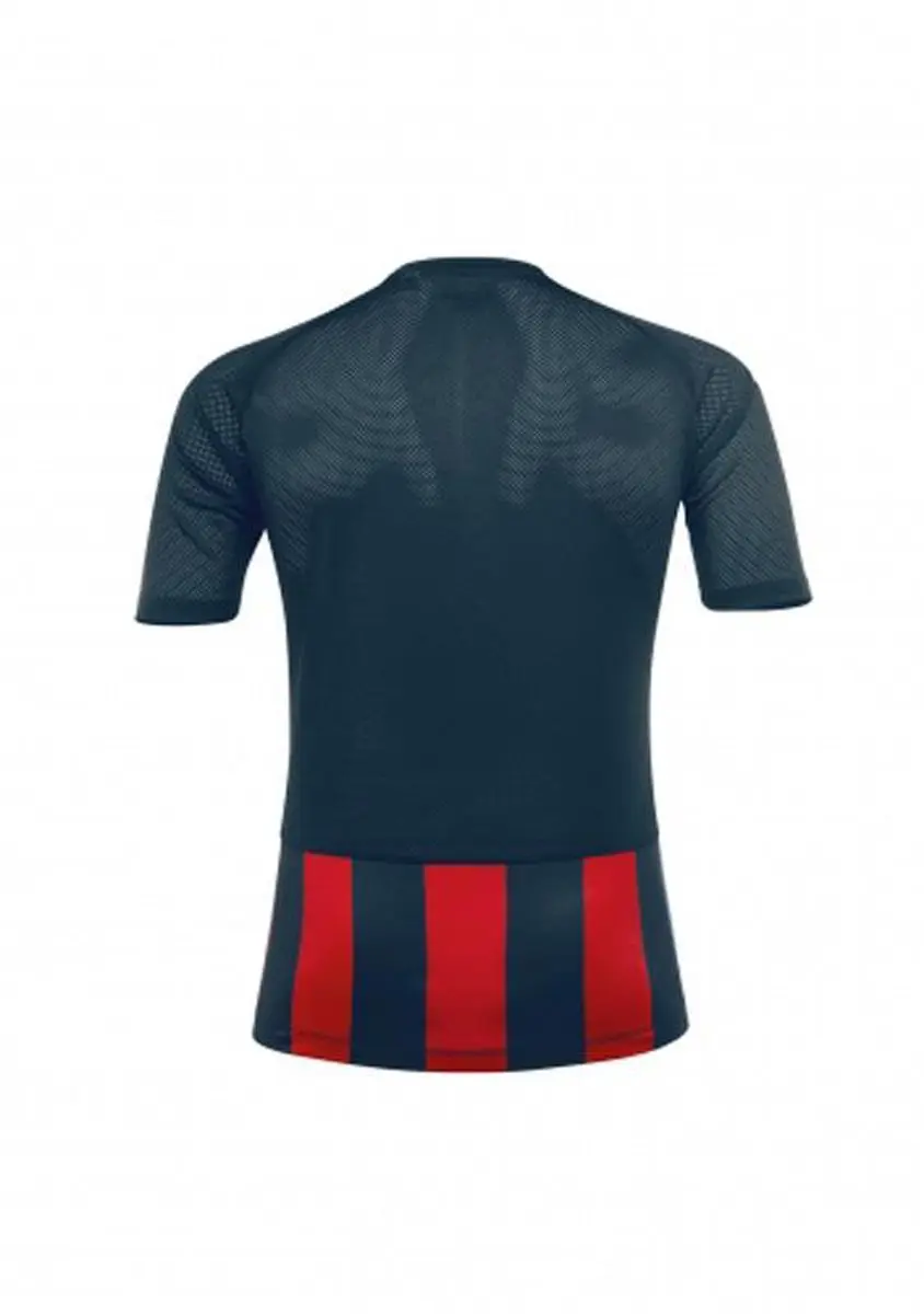 Acerbis Johan Striped Sportshirt - Blauw/Rood 122