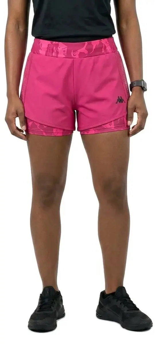 Kappa Igbax Pro Korte Broek - M - Fuchsia