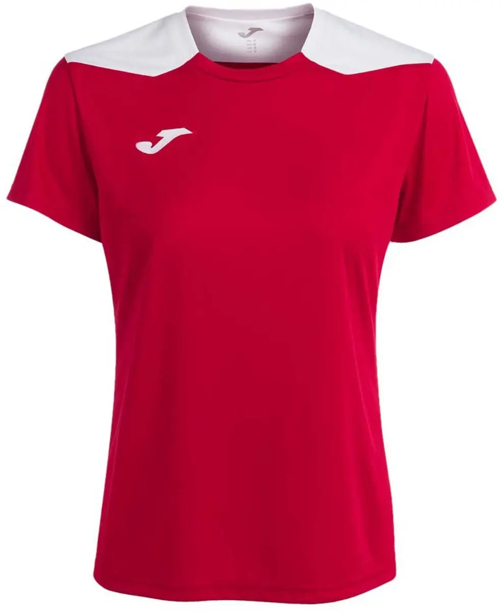 Joma Championship VI Dames Shirt Korte Mouw - Rood S - afbeelding 5 van 6