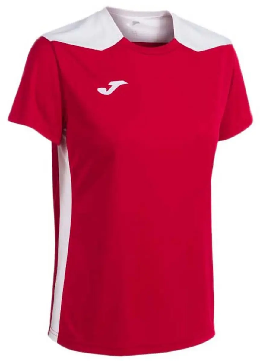 Joma Championship VI Dames Shirt Korte Mouw - Rood S - afbeelding 6 van 6