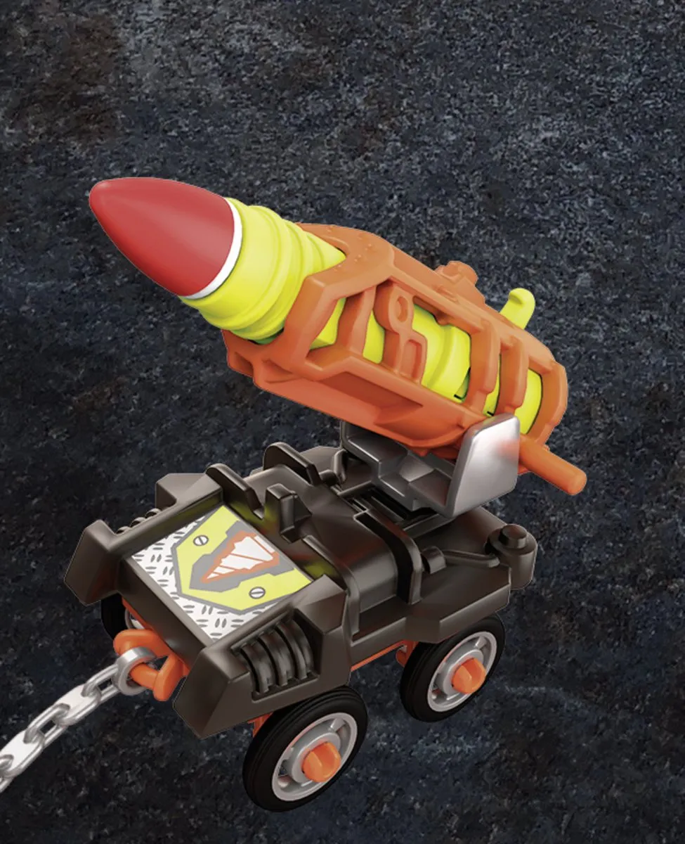 Playmobil Dino Rise Dino Mine Raket Kart 70929 - Multicolor