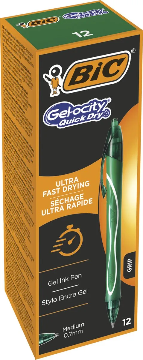 Bic Gel-ocity Quick Dry Groen